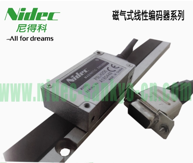 Nidec Magnetic Scale PSLH080-1SC Reading Head High Precision Displacement Magnetic Linear Encoder