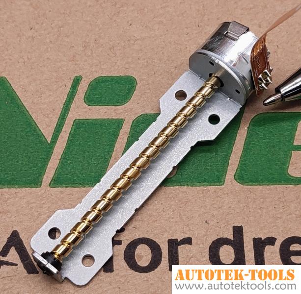 Nidec DPL47 micro 15mm optical drive stepper with screw slider push rod nut two-phase four-wire